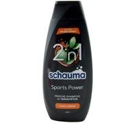 Schauma Shampoo SPORTS POWER 10 X 400ml con Eucalipto per Corpo & Capelli Vegano