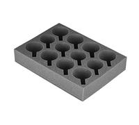 SCHAUMEX® - portatazze in schiuma con posto per 12 tazze o bicchieri - per campeggio, camper, roulotte e barche - realizzato in Germania e certificato Oeko-Tex