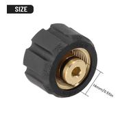 Schaumlanze Adattatore Detergente Jet per Karcher HD Hds Schwarzgold Accessori