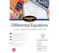 Richard Bronson Gabri Schaum's Outline of Differential Equations, Fi (Tascabile)