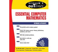 Schaum's Outline of Essential Computer Mathematics-Lipschutz, Seymour-Copertina
