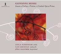 Giovanni Mossi Giovanni Mossi: Sonate a Violino, E Violone, O Cimbalo... (CD)