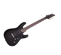 Schecter 430 C-6 Deluxe Solid-Body Chitarra Elettrica, Nero Satinato
