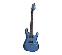 Schecter 431 C-6 Deluxe Chitarra Elettrica Solid-body, Satinato Metallico Azzurro
