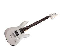 Schecter 432 C-6 Deluxe - Chitarra elettrica a corpo solido, colore: Bianco satinato