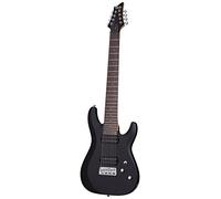 Schecter C di 8 Deluxe SBK 440 Satin Black 8 della stringa Electric Guitar