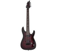 Schecter Omen Elite-7 Black Ch Burst