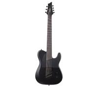 Schecter PT-7 Multiscale Black Ops, Satin Black Open Pore - Chitarra elettrica