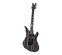 Schecter solid-body 6 corde chitarra elettrica, nero lucido (1739)