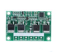 Scheda 10A Regolatore di Carica Solare,Circuito della Lampada Solare, 3.2V?18V 10A Kit Modulo di Ricarica Lampeggiante di Avvertimento, con Controllo, Scheda Induttore per Luci del Paesaggio