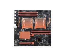 Scheda a doppia CPU X99 8D4, LGA2011-3, NVMe | Supporta due CPU Xeon E5 V3/V4, DDR4 RECC e storage M.2 NVMe.