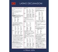 Scheda a prima vista: latino declinazioni