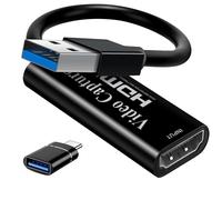Scheda Acquisizione Video, 4K HDMI a USB Game Capture Card, Full HD 1080P per L'