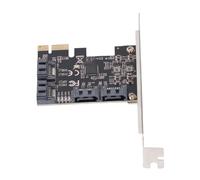 Scheda Adapter PCIe 3.0 x1 a 4 Porte SATA3, Controllore ad Alte Prestazioni