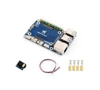 Scheda adattatore CM5 a Pi 5 progettata per Rasp Pi Compute Module 5, soluzione alternativa per Raspberry Pi 5, Onboard Eth, USB, MIPI, HDMI, Audio Header, ecc. Supporto Collegamento al microfono