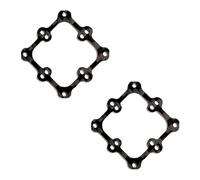 Scheda adattatore controller di volo da 25,5x25,5 mm a 20x20 mm - Piastra di montaggio in fibra di carbonio for drone FPV, fori for viti M2, adattatore scheda AIO integrato 2 pezzi