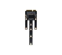 Scheda Adattatore da MSATA A NGFF M.2, Convertitore da PCI-e A NVMe, Scheda di Espansione Compatibile con SSD M.2 2230, 2242, 2260 e 2280