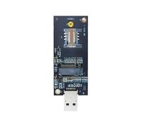 Scheda Adattatore da NGFF Key-B A USB 3.0 con Slot SIM, Scheda Adattatore per Test Modulo WWAN, Supporta Schede di Rete 3G/4G/5G