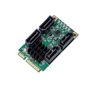 Scheda adattatore efficiente da PCIe a SATA3.0 a 2/4 porte per trasferimento dati ad alta velocità e espansione di archiviazione Scheda di espansione rapida installazione