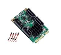 Scheda adattatore efficiente da PCIe a SATA3.0 a 2/4 porte per trasferimento dati ad alta velocità e espansione di archiviazione Installazione rapida