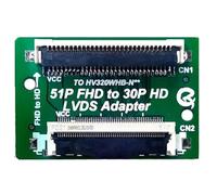 Scheda Adattatore FFC FPC LVDS Da 51 Pin FHD A 30 Pin HD, Connettore Convertitore LVDS, Compatibile Con LG, Trasferimento SAM VCC, Sostituzione Sinistra E Destra(QK0807A)