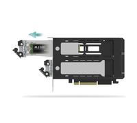 Scheda adattatore ICY DOCK MB842M5P-B ExpressSlot Elite PCIe 5.0 2xM.2 NVMe