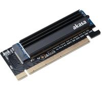Scheda Adattatore M.2 NVMe SSD A PCI-Ex Con Dissipatore Di Calore - AKASA