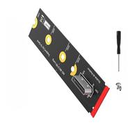Scheda adattatore NVME compatta da 80 x 22 mm, supporta l'interfaccia SFF 8612 nel server e un efficiente collegamento di archiviazione del data center di dissipazione del calore