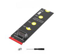 Scheda adattatore NVME compatta da 80 x 22 mm, supporta l'interfaccia SFF 8612 nel server e un efficiente collegamento di archiviazione del data center di dissipazione del calore