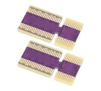 Scheda Adattatore PCI E 5.0 Maschio-maschio Ad Alta velocità per PC, Scheda Riser PCI E 5.0 X4 per Elaborazione Ad Alte Prestazioni, Adattatore E a E 2 Pezzi per Formazione AI