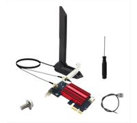 Scheda adattatore PCI-E WiFi 7 QCNCM865 9256 Mbps Tri-Band 2.4G/5G/6GHz