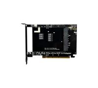 Scheda Adattatore PCIe 4.0 X16 A Gen-Z 4C+/SFF-TA-1002 Supporta Scheda di Espansione PCIe X16 per Chassis Esterno OCP NIC 3.0