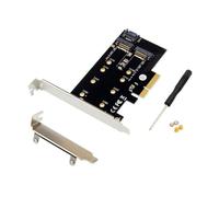 Scheda adattatore PCIe MicroConnect MC-PCIE-SSDADAPTER M.2 NVMe interno nero