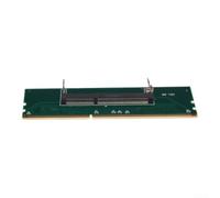 Scheda adattatore SO-DIMM a DIMM per memoria DDR3 | PCB verde, facile da installare per aggiornamento PC, compatibile con Intel