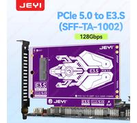 Scheda Adattatore SSD JEYI E3.S (SFF-TA-1002) PCIe 5.0 da 128 Gbps, supporta slot x4/x8/x16 per server di livello Enterprise e sale server