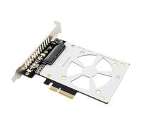 Scheda Adattatore U.2 PCIE 4.0, Scheda Di Espansione Ad Alta Velocità, Modulo Di Aggiornamento Di Archiviazione, Interfaccia Plug E Play, Connessione Stabile, 12x12x3cm, Per Build PC, Data Center,