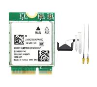 Scheda adattatore WiFi wireless RTL8922AE WiFi7 + antenna rotante 2.4G/5G/6G 6338Mbps Bluetooth5.4 M.2 NGFF per Win10/11