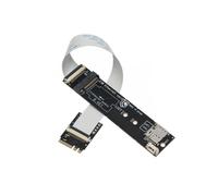 Scheda Adattatore WWAN da M.2 e Key A M.2 Key-B con Slot SIM, Supporta Moduli 3G/4G/5G e Segnali USB/PCI-e