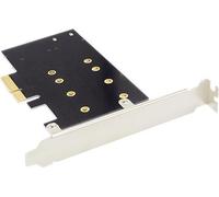 SCHEDA ADD-ON M.2 NGFF/NVME SSD PCIEXPRESS SUPPORTA CHIAVI B, M E B+M, DIMENSIONI 80, 60, 42 E 30 MM