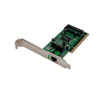 Scheda aggiuntiva di rete gigabit pci 10/100/1000 32 bit con bracket aggiunti...