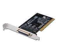 Scheda Aggiuntiva Interfaccia Seriale Rs232 Pci 9 Poli Maschio 4 Porte
