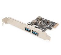 Digitus DS30220 scheda 2 porte USB 3.0 PCi-Ex