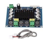 Scheda Amplificatore, 2x120W Scheda Amplificatore di Potenza a Doppio Canale Scheda Amplificatore Digitale HiFi DC12-24V per Altoparlanti Home Theater Fai da Te