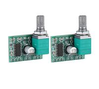 Scheda amplificatore audio di potenza DC 5V, modulo scheda amplificatore stereo PAM8403 a doppio canale con potenziometro, 2 PC