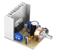 Scheda Amplificatore TDA7297, Scheda Amplificatore di Potenza Stereo a Doppio Canale TDA7297 15Wx2 in Alluminio Aggiornato, Facilmente Collegabile a, Ricevitore o Amplificatore