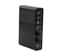 Scheda audio a 6 canali USB Adattatore di uscita audio digitale ottico esterno SPDIF, conforme alla specifica USB 2.0 a piena velocità per PC