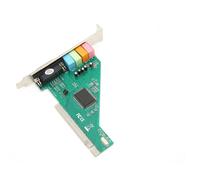 Scheda audio con chip CMI8738, rapporto segnale/rumore di 120 dB per riproduzione e registrazione full duplex, effetti sonori di posizionamento