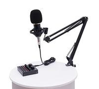 Scheda audio dal vivo, V8, mixer multi-effetti, con 8 modalità audio, 16 effetti sonori e 4 effetti di cambio sonoro, tra cui femmine, interfaccia audio per Live Broadcast
