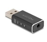 Scheda audio Delock 68001 USB DAC portatile Hi-Res 24 bit 96 kHz