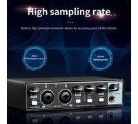 Scheda audio esterna 2 in 2 Out Voice Changer per Computer Home